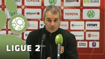 Conférence de presse Valenciennes FC - Stade Lavallois (0-0) : David LE FRAPPER (VAFC) - Denis ZANKO (LAVAL) - 2015/2016