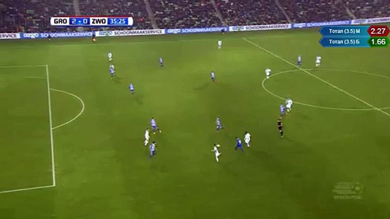 FC Groningen - PEC Zwolle 2-0