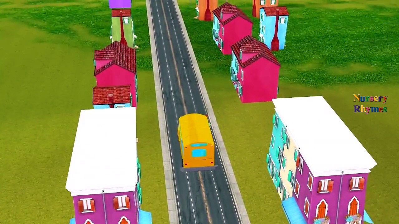 Batman Cartoons for Kids Wheels On The Bus Go R...