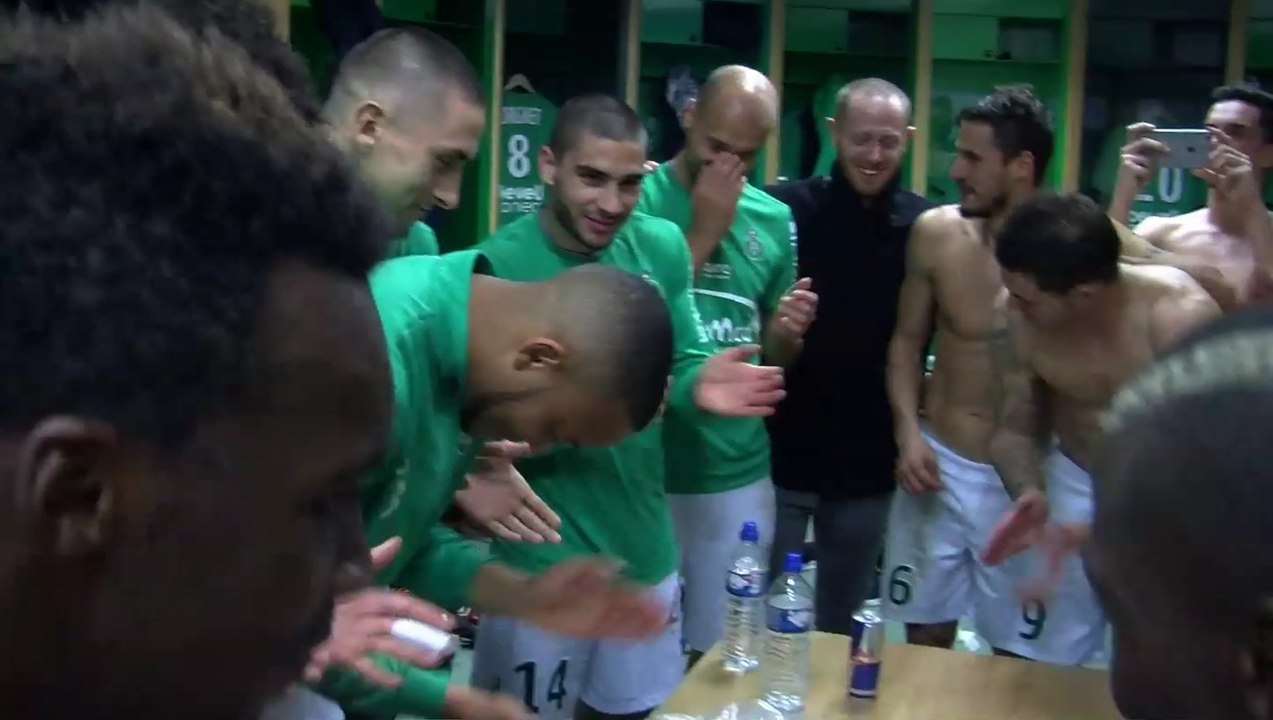 « Aujourd’hui, aujourd’hui…on a gagné, on a gagné … 3-0, 3-0… »