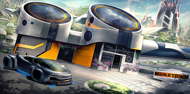 Call of Duty Black Ops 3 Nuketown Map