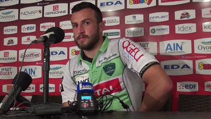 Rugby Top 14 - Brendan Fajardo après Oyonnax - Pau (1ère partie)