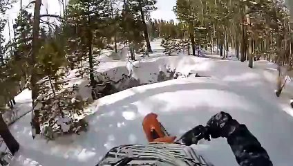 Dirt Biker Near Fail  Mine Shaft Of Doom