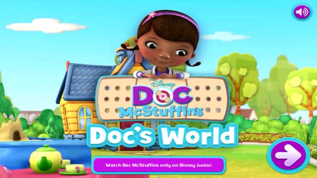 Doc McStuffins Full English Game Episode - Docs World - Lambie Helps in Clinic Disney Jr Girls Games