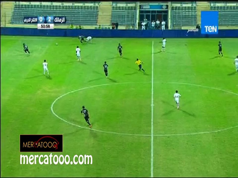 هدف الأنتاج الأول ( الزمالك 2-1 الأنتاج الحربى ) الأسبوع 3 - الدورى المصرى الممتاز