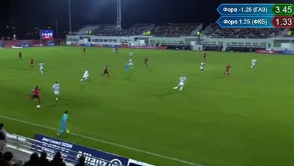 Gazélec Ajaccio - Girondins Bordeaux 1-0