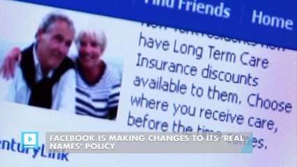 Facebook is making changes to its 'real names' policy