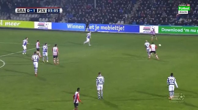 Davy Propper Goal - Graafschap 0 - 1 PSV - Eredivisie - 31/10/2015
