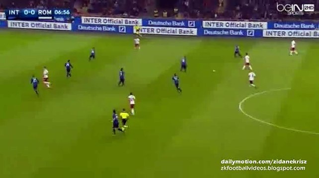 Mohamed Salah Great Header | Inter v. Roma 31.10.2015 HD