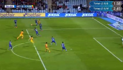 Getafe CF - FC Barcelona 0-1 SUAREZ