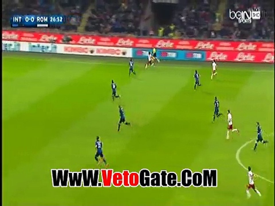 "محمد صلاح"يهدر انفراد امام شباك انتر ميلان