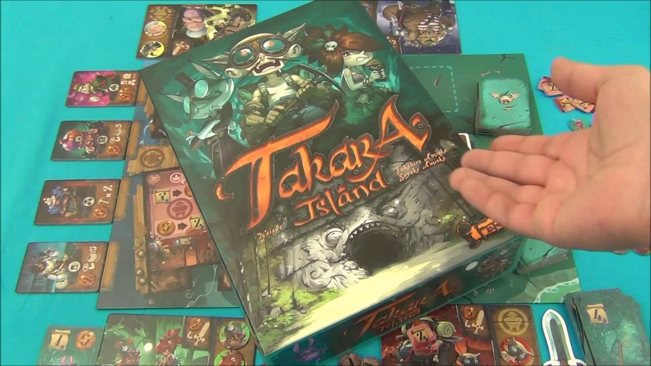 Vidéorègle #424: Takara Island, le jeu de société d'exploration