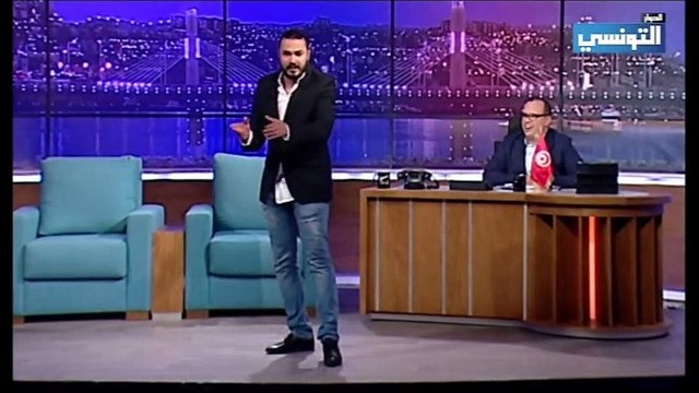 كريم الغربي يفرك فيها على ولاد تونس اليوم هههه !! يا معلم منين يجيب في الكلام هههه
