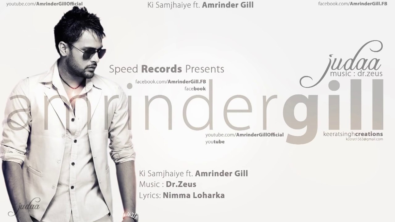 Ki Samjaiye By Amrinder Gill \u0026 Ft Dr Zeus _ Punjabi Sad Song, image size:1280x720