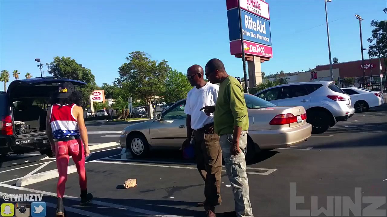 MAN Walks Around the HOOD NAKED!!!
