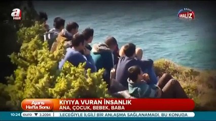 Kıyıya Vuran İnsanlık Sığınmacı çocukların dramı