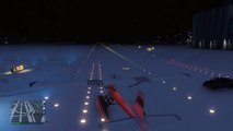 Plane Dodo End Up Crashing Snowing Weather (GTA Online)