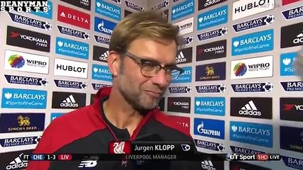 Chelsea 1 3 Liverpool Jurgen Klopp Post Match Interview