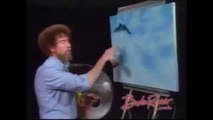 Bob Ross Painting Mountains
