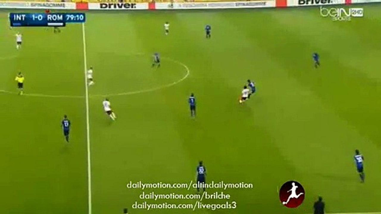 Gervinho Amazing Goal - Inter Milan 1-1 AS Roma - Serie A - 31.10.2015