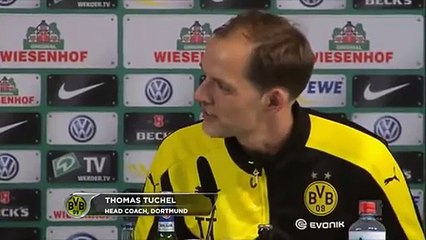 Kurioses Jobangebot! Werder lockt Thomas Tuchel Werder Bremen Borussia Dortmund 1 3