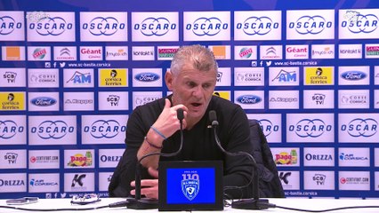 Bastia 1-0 Caen : Conf. d'après-match de P. Garande