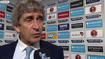 Manuel Pellegrini - Manchester City 2-1 Norwich - 31_10_2015