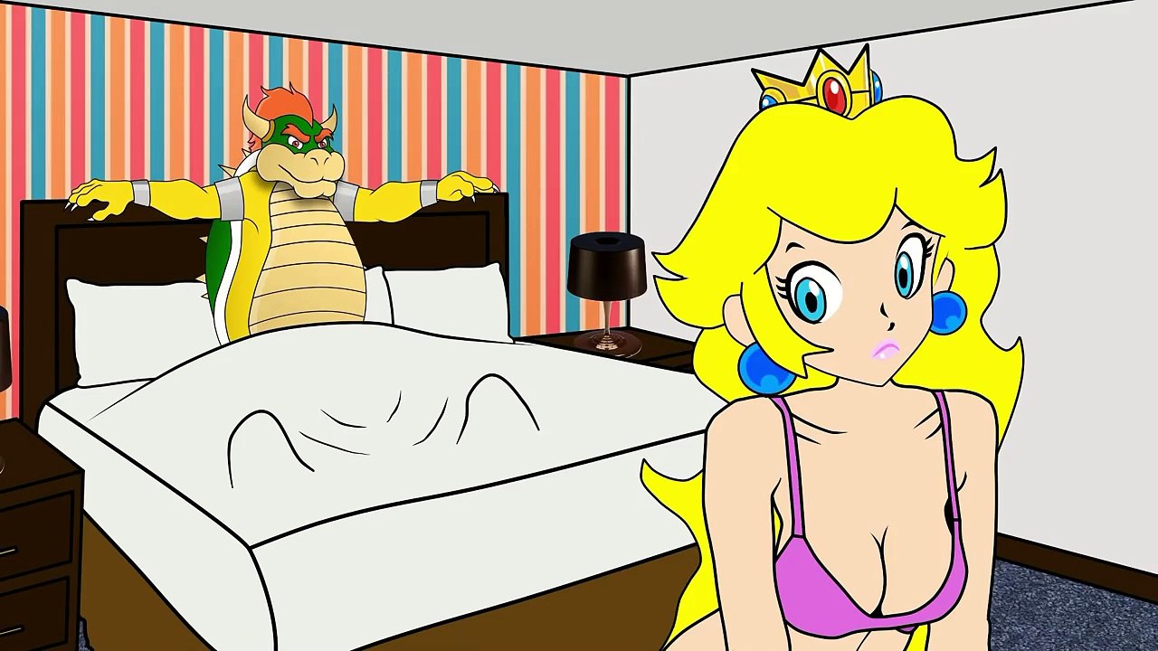 Cartoon Hook Ups: Bowser and Princess Peach
