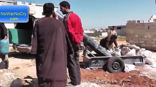 Improvised Mortar Fires In SyriaSYRİA CİVİL WAR