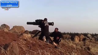 BGM 71 TOW attack on Syrian radar station in Daraa