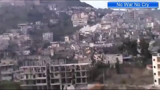 Syrian war Air force bombing 7 Insurgent positions video