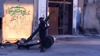 rebel fires large mortar