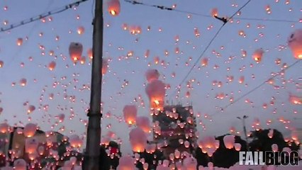 Win! - Sky Lantern World Record - Iasi, Romania