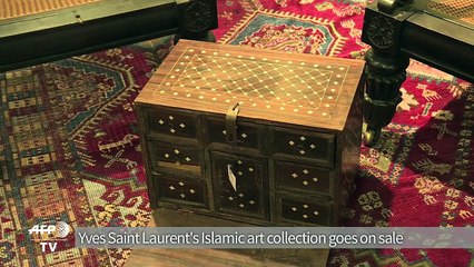 YSL's Moroccan art goes on sale in Marrakesh