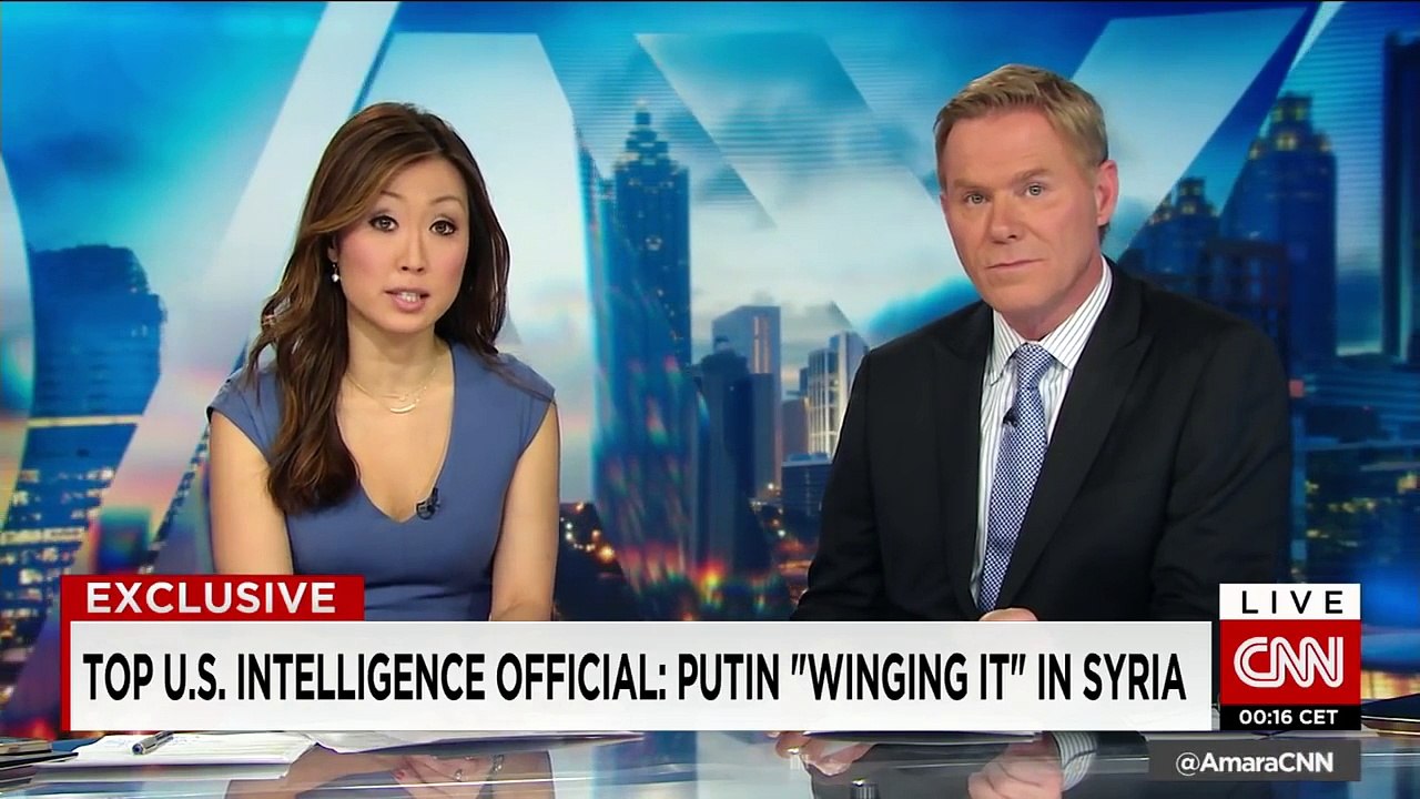Top U.S. intelligence official  Putin  winging it...
