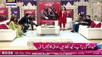 Girl in Audiance said to Nida and Hamayun that Embarrassed them - Video Dailymotion