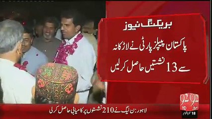 LB Election 2015 Larkana Results