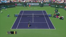 2015 BNP Paribas Open Semi-Final Highlights - Djokovic v Murray & Raonic v Federer_6