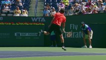 Amazing 360 flick shot - Philipp Kohlschreiber v Andy Murray 2015 Indian Wells_2