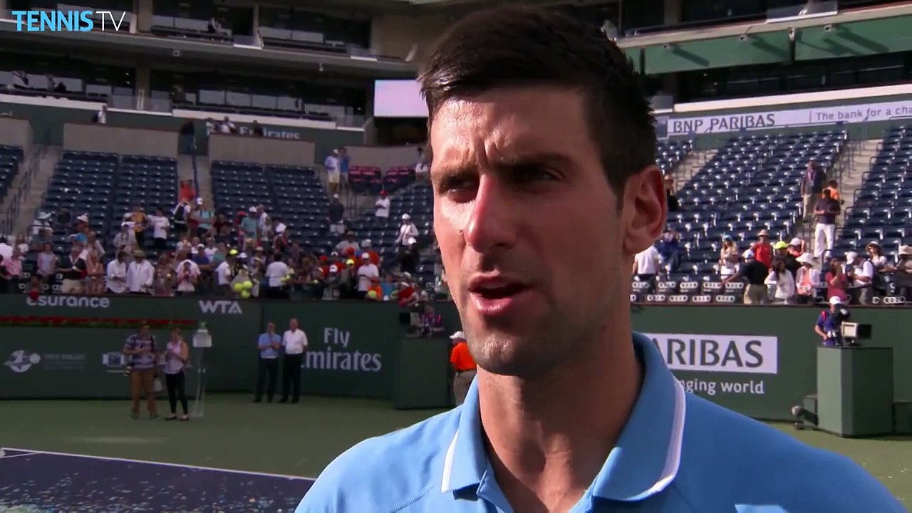 Roger Federer v Novak Djokovic - 2015 BNP Paribas Open Final Highlights_10