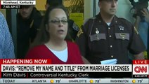 Kim Davis Returns to Work, Refuses to Issue Any Marriage Licenses