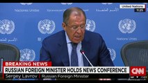 Russias Lavrov on Syria targets: If it looks like a terrorist, walks like a terrorist .