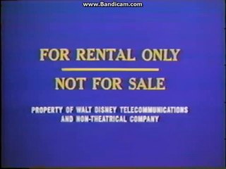 Opening To The Apple Dumpling Gang 1980 VHS (For Rental Only Print)