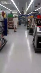 Waco Walmart Wacko: Man inside store shits himself but doesnt care