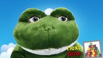 Alphabet Song Teach ABC Song Frog and Teddy Bear stuffed animals 360p
