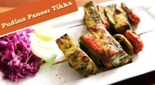 Pudina Paneer Tikka | Easy Party Snack Recipe | Divine Taste With Anushruti