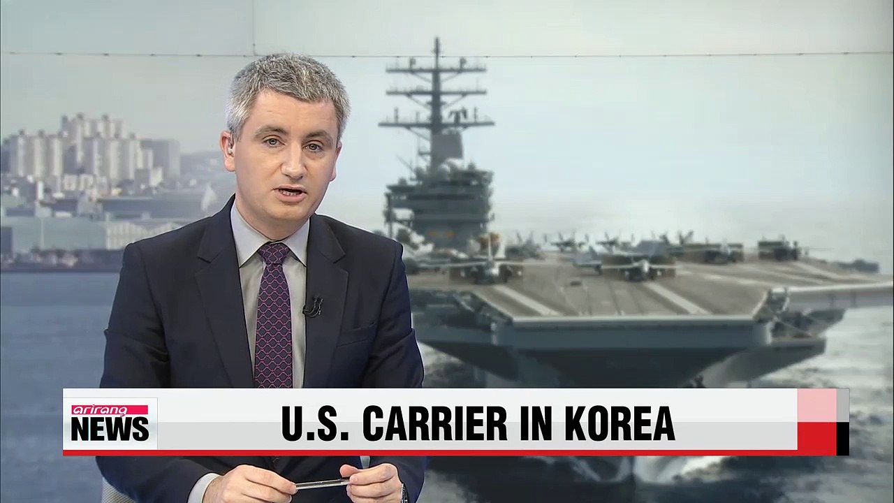 U.S. aircraft carrier Ronald Reagan to be in Bu...
