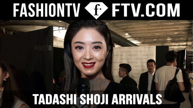 Tadashi Shoji Arrivals at New York Fashion Week | NYFW | FTV.com