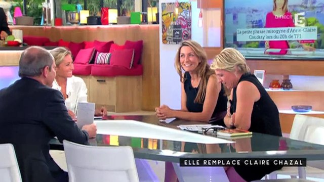 Anne-Claire Coudray malmenée dans C à vous sur France 5