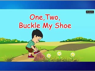 One Two Buckle My Shoe Nursery Rhyme - English For Children Lyrics Playlist